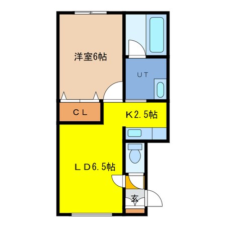 Le-Ciel錦町Ⅰの物件間取画像